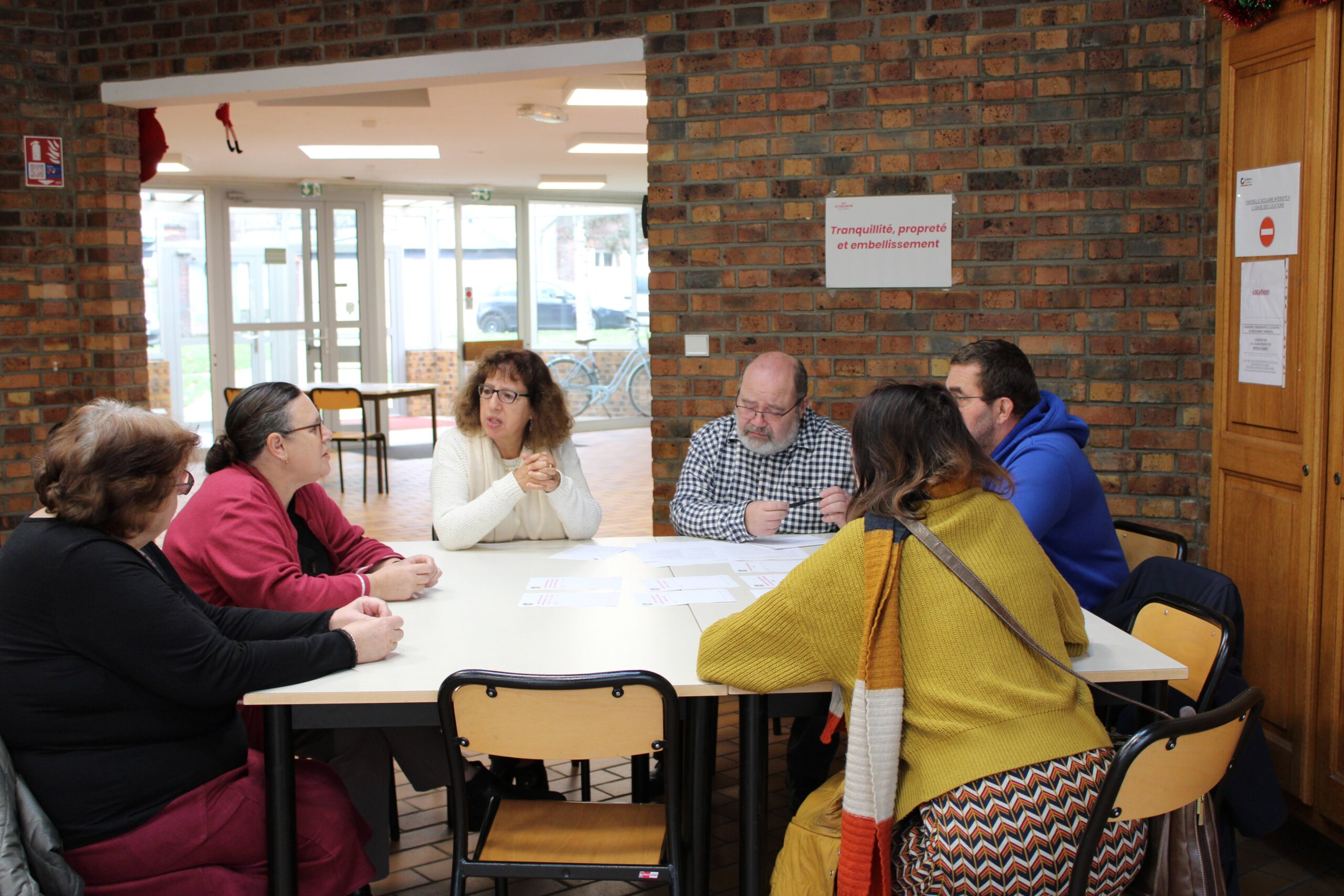 Le collectif Pour Caudebec avec Rémy Léger au travail pour imaginer l'avenir de la ville